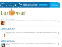 Tablet Screenshot of lillepunkin.com